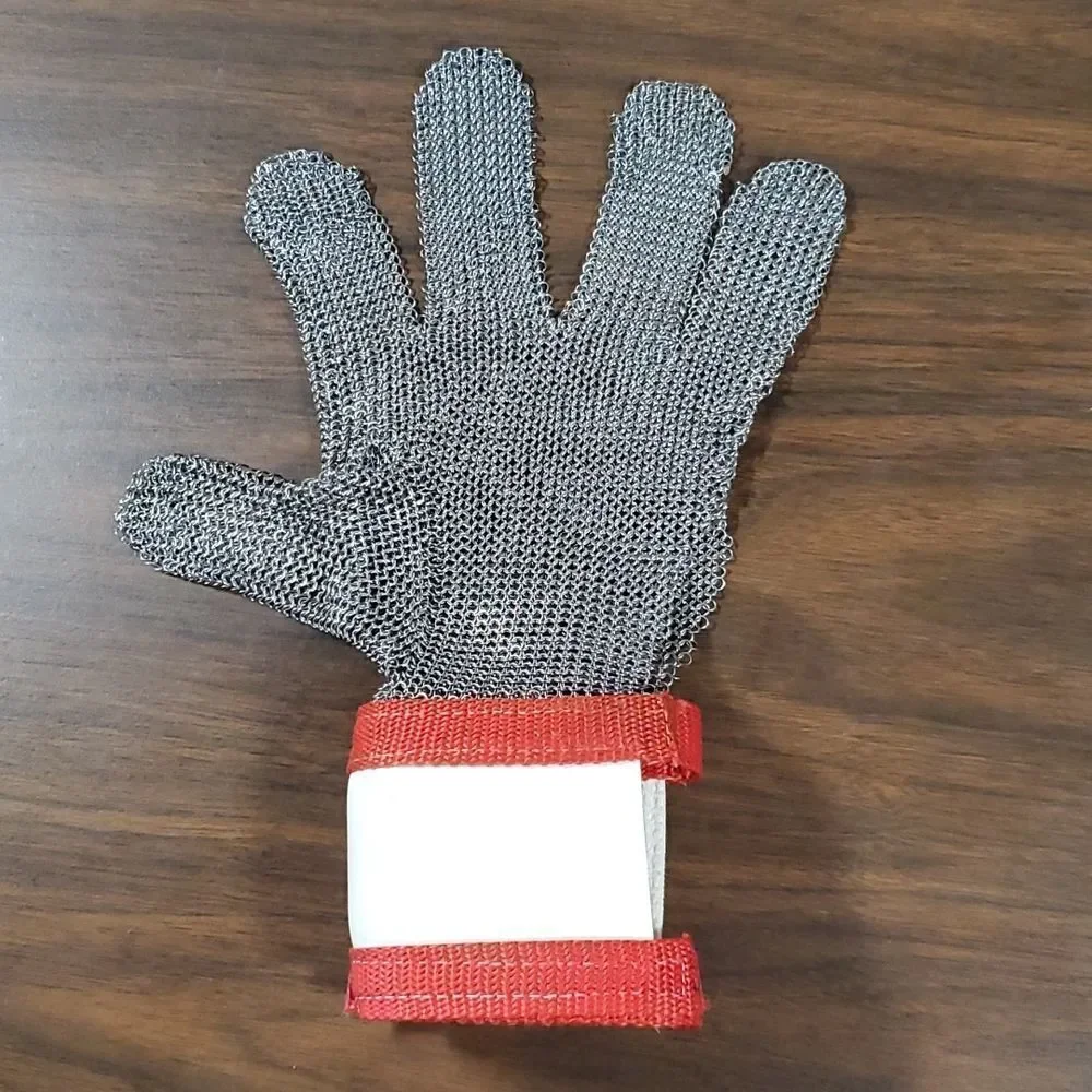 Chef‎ Butcher Stainless Steel Cut Resistant Reusable Heavy Duty Metal Mesh Glove